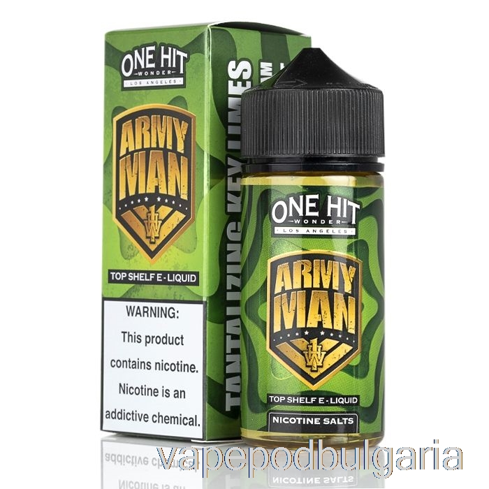 Vape Bulgaria Army Man - One Hit Wonder - 100ml 0mg